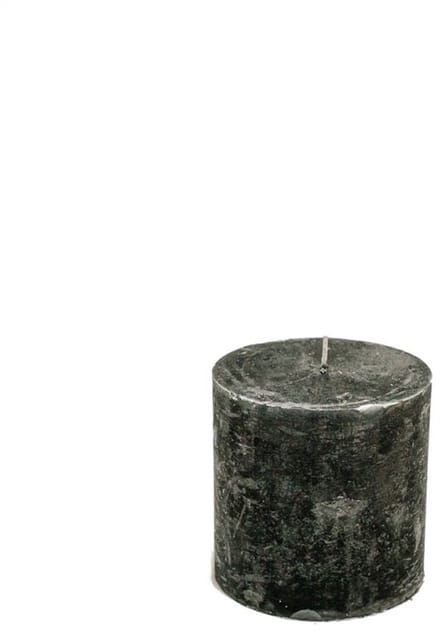 Stompkaars - stompkaars | metallic dark grey | ø10x10 cm - metaal - ø10x10x