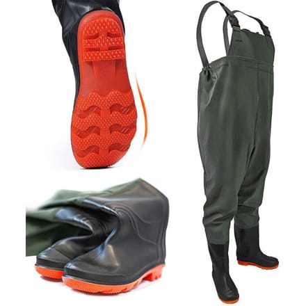 Hitbaits OMEGA - Waderbroek - 46 - Antislipzool - Waterdicht