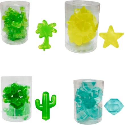 Herbruikbare ijsblokjes 10 stuks - Diamant