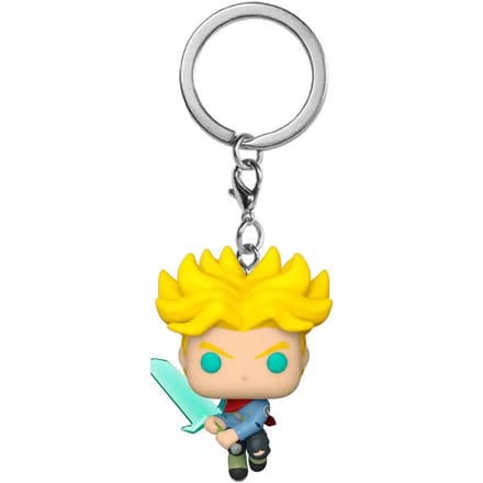 Sleutelhanger Funko Pocket Pop Dragon Ball Super Saiyan Trunks With Sword