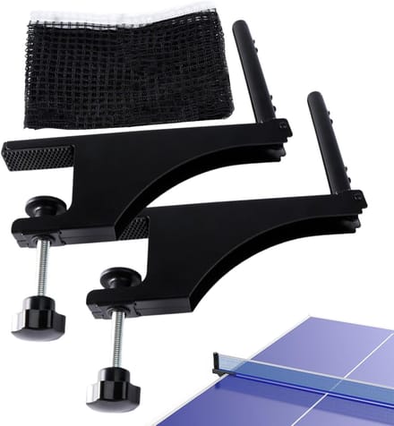 Tafeltennis Net - Pingpong Net - Thuis Spelen - Verstelbaar en Draagbaar - 180cm Lengte - Blauw