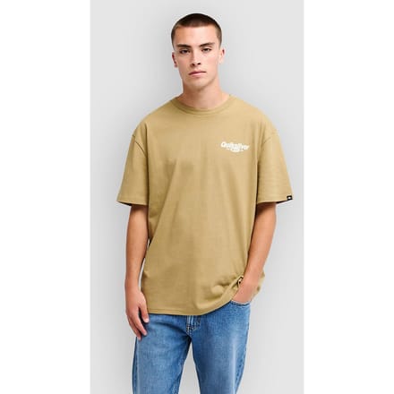 Quiksilver Deep House T-shirt Met Korte Mouwen Geel L Man