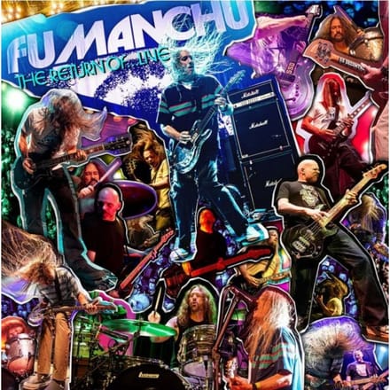 Fu Manchu LP - THE RETURN OF...Live - voor Geen - standaard