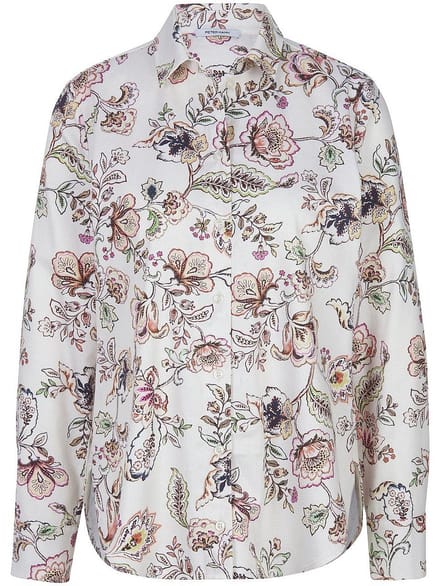 Blouse Van Peter Hahn wit