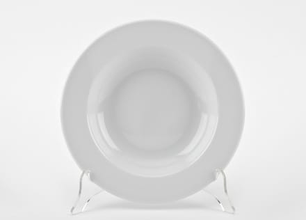 Diepbord Kaszub2 Ø 24cm - Wit Porselein