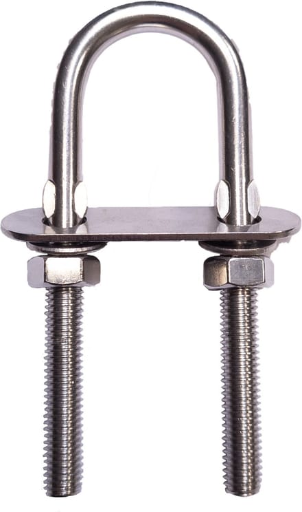 Seilflechter - U-Beugel - RVS - Maat: 5x80mm