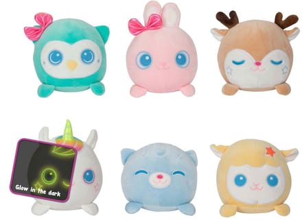 Knuffel Pluche Glow in the Dark Dier