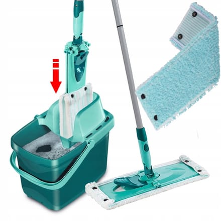 Leifheit Combi M Vloermop Set met Emmer - 33 cm