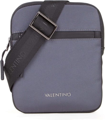 VALENTINO Schoudertas Tron Crossbody Bag Antrac / Nero Grijs