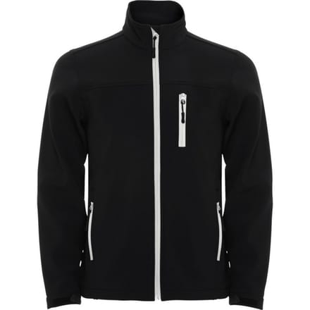 Roly Heren Antartida Soft Shell Jas (Zwart)