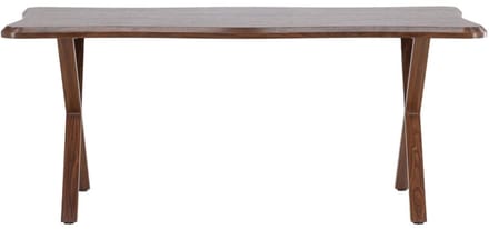 Svea - Malik organische eettafel - 180 x 90 cm - walnootlook