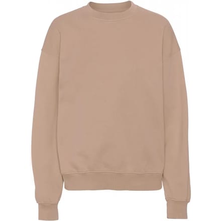 Sweatshirt ronde hals Colorful Standard Organic oversized honey beige
