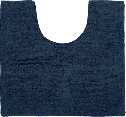 Toiletmat RIVA - katoen antislip, SET/2, 50X45cm, blue insigna