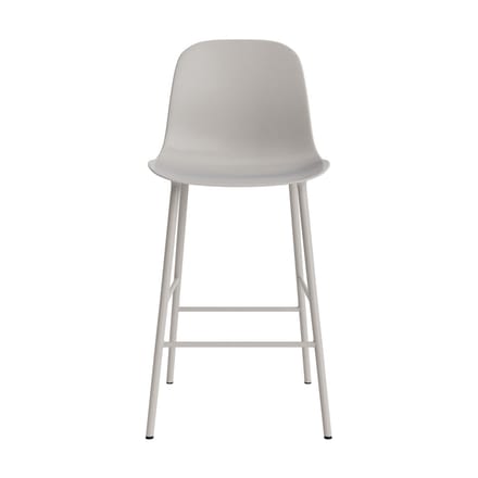 Normann Copenhagen Form Barstoel staal - NormannCopenhagenFormWarmGrey - 65 cm