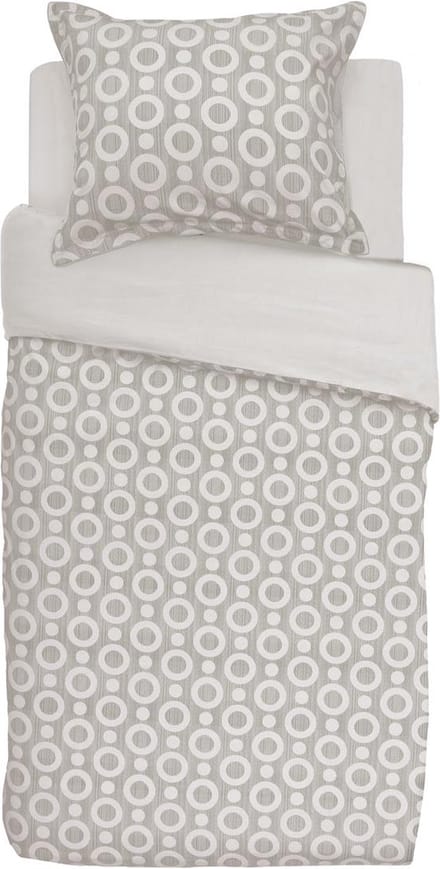 MOOOI Umbrella Squid dekbedovertrek - Eenpersoons - 140x200/220 - Zilver
