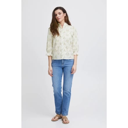 Damesblouse met lange mouwen Pulz Jeans Willa