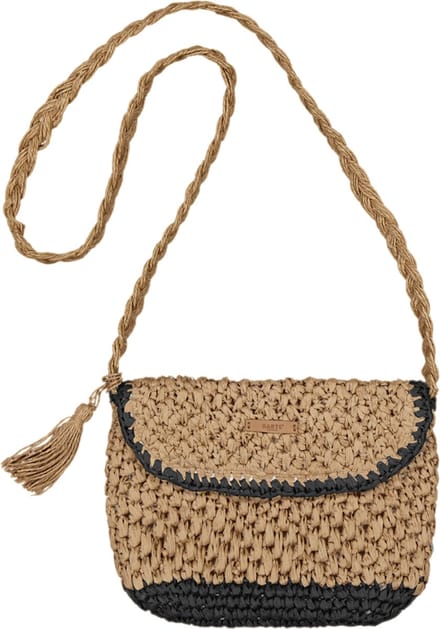 Barts Mediteraz Shoulderbag Zwart Dames Tas - Maat one size