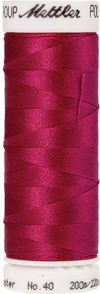 AMANN POLYSHEEN NAAI-BORDUURGAREN, COL-2300 ROZE, 200M, PER STUK.