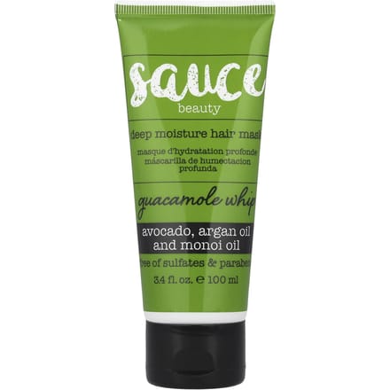 Sauce Beauty, Masque Capillaire Hydratation Profonde, Fouetté Avocat, 3,4 fl oz (100 ml) green
