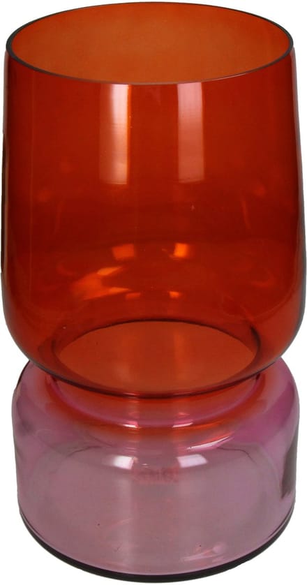 Vaas Twee Tinten Glas Multi 19x19x30cm