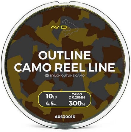 Sterke Camougesnoer voor Werpen 300m - 10 LB Vislijn