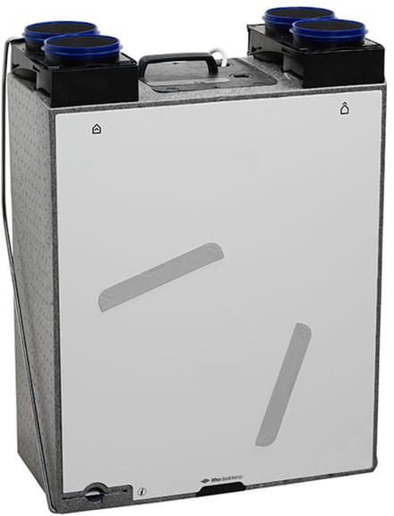 Itho Daalderop WTW unit HRU 200 ECO 200m3/h - euro stekker
