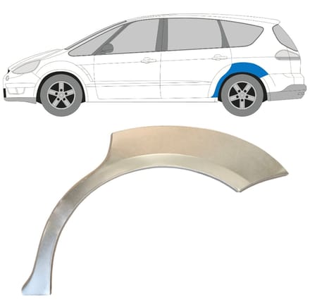 Reparatiepaneel achterspatbord voor Ford S-MAX 2006-2015 / Links
