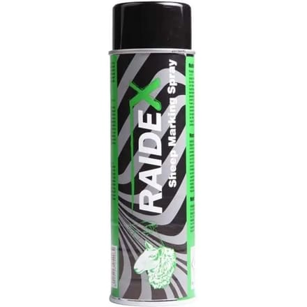 Raidex Merkspray spuitbus schapen 500ML Groen
