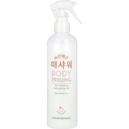Nature Republic, Brume Gommante Lissante pour le Corps, Pêche, 300 ml (10,14 onces liquides) white
