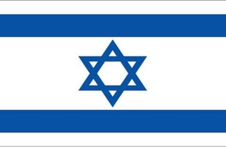 Vlag van Israel 90 x 150