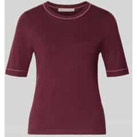 Pullover van viscosemix in tricotlook