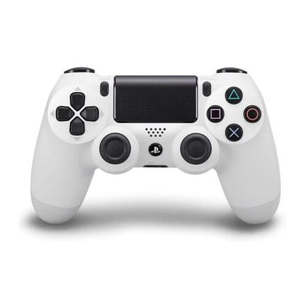 Sony DualShock 4 V1 Wireless Controller-Wit (PlayStation 4) Gebruikt
