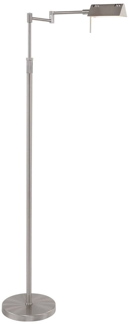 Vloerlamp met dimmer en hoogteverstelling 114-145 cm staal Karl Mexlite