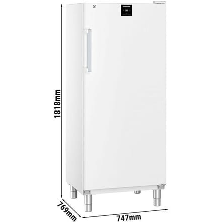 Liebherr Vrieskast PERFORMANCE - 499 liter - Kunststof interieur - 1 deur & 10 opbergmanden - Wit wit
