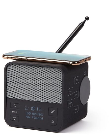 Lexon - Oslo News - Multifunctionele Radio - Zwart