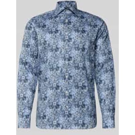 OLYMP SIGNATURE Overhemd, tailored fit, SIGNATURE Kent, Bleu