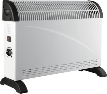 Benson Convector heater - 3 standen - oververhittingsbeveiliging - 25 m² - wit
