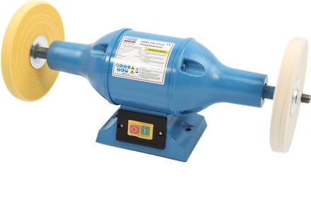 Polijstmachine BLAUW 200 mm