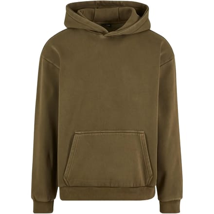 Urban Classics - Vintage Heavy Hoodie/trui - 3XL - Groen