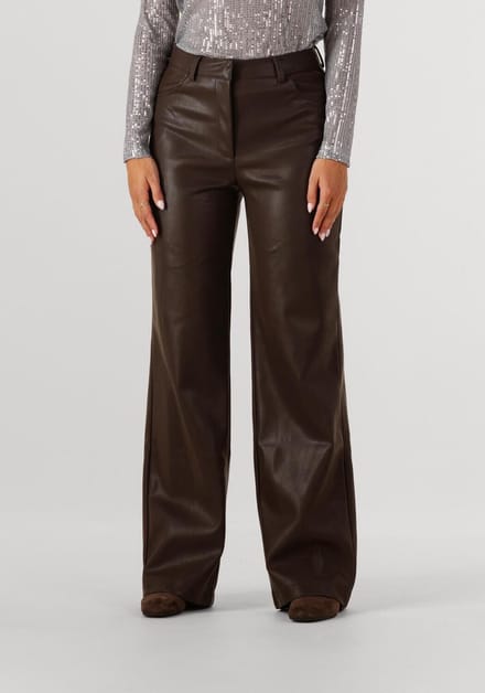 Notre-V Nv-ella Broeken Dames - Bruin - Maat XL