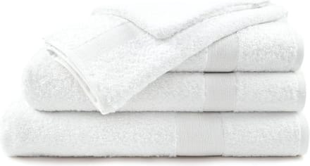 Mistral Home - BADHANDDOEK - katoen - 70 x 140 cm - effen kleur - wit