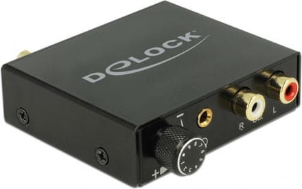 DELOCK DA-Converter + Headphone Amp - Digitale converters