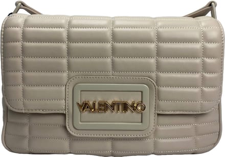 Valentino Bags Quilt Tas met overslag - Ecru