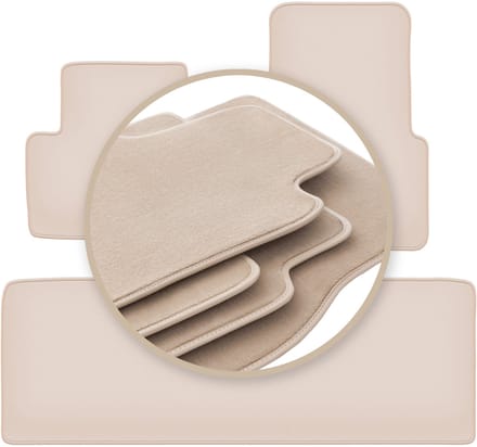 PREMIUM beige matten voor: Renault Espace III minivan 1996-2002