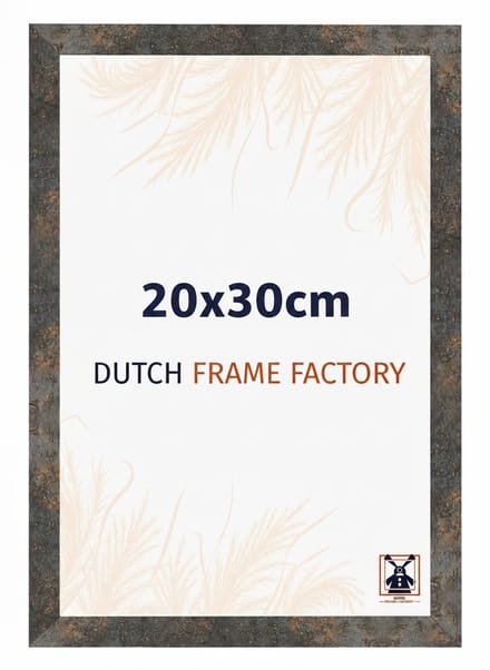 Fotolijst 20x30 cm - MDF - Geoxideerd Metaal - Benno