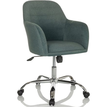 Bureaustoel / Draaistoel stoel / Schelp stoel SOLAO 300 Stof groen hjh OFFICE