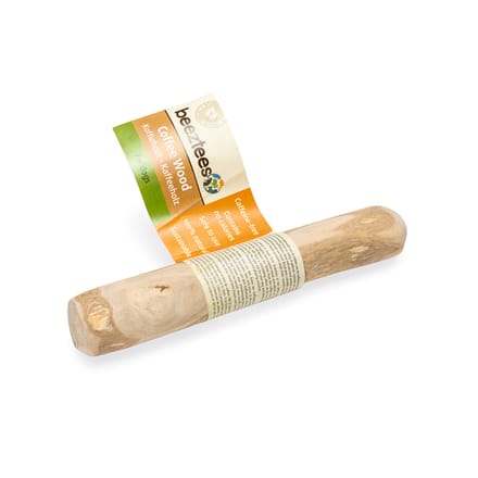 beeztees koffiehouten kauwstaaf - Maat L (ongeveer 20 - 25 cm)