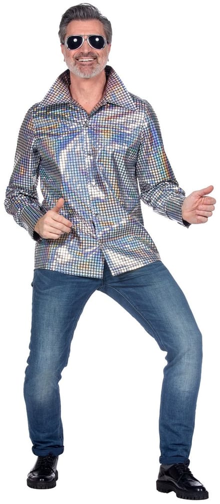 Party Blouse Metallic Multicolor Man