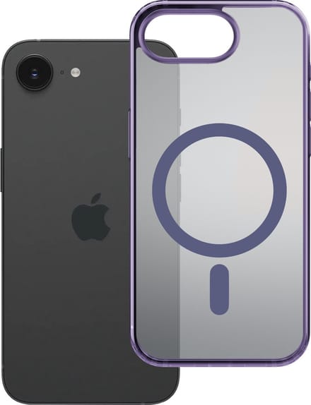 Apple iPhone 16E - 3mk Frosty MagCase Paars