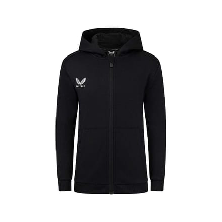 Castore Kinder/Kids Volledige Rits Hoodie (Kaviaar)